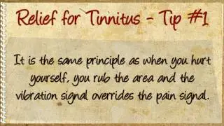 Relief For Tinnitus - 2 Simple Tips That Work