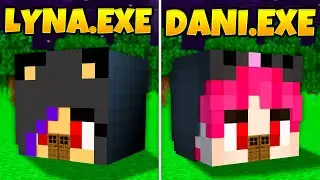 CASA DE LYNA.EXE VS DANI.EXE EN MINECRAFT | Batalla de construcción