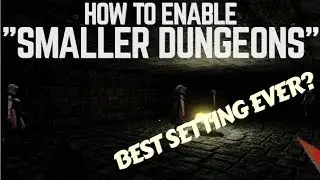 Daggerfall Unity | SMALLER DUNGEONS: How to enable the best setting ever!