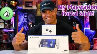 Playstation Portal & Pulse Explore Buds with some accessories!