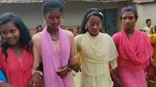 Santali village girls traditional dance video