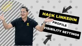 Boost Your LinkedIn Presence: Unveil Profile Visibility Settings! 🚀🔍