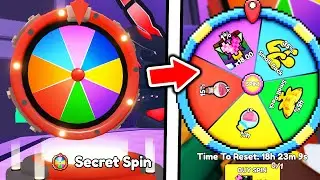 I Used EVERY SECRET BOSS SPIN WHEEL in Roblox Pull A Sword..
