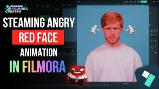 STEAMING ANGRY RED FACE ANIMATION USING FILMORA 13 | FILMORA 13 TUTORIAL