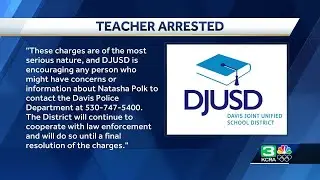 West Sacramento teacher accused of sex with 13-year-old boy