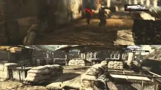 Gears of War 3 | Let's play Splitscreen co-op | Part 1