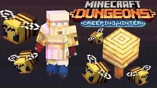 ПЧЕЛИНЫЙ КОРОЛЬ - Minecraft Dungeons Creeping Winter DLC