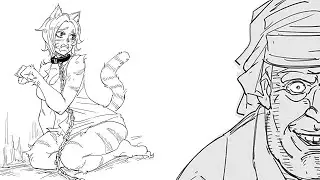 Catgirl Forced Against Her Will | comic by baalbuddy