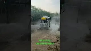 Joyance JT40 crop spraying drone with atomization nozzles