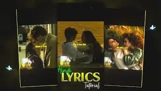 Trending Copuls Hindi Lyrics Video Editing | Aesthetic Video Edit ❤️