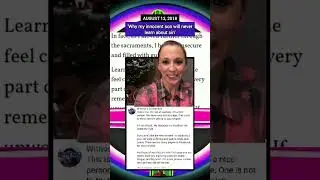 KATIE JOY'S FIRST CONFESSION  WITH CATHOLIC PRIEST - WITHOUT A CRYSTAL BALL 2018 #woacb #article