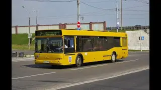 Поездка на автобусе МАЗ-103,гос.№ АЕ 8178-7, марш.37