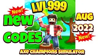 2022 ALL SECRET CODES Roblox 🪓 Axe Champions Simulator, NEW CODES, ALL WORKING CODES