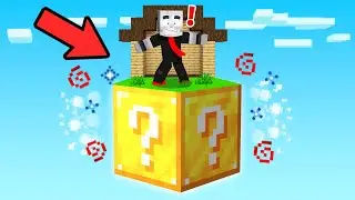 ÜBERLEBE auf 1 LUCKY BLOCK