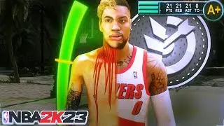 MY 6'3 DAMIAN LILLARD BUILD is the BEST GUARD BUILD in NBA 2K23