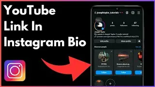 How To Add YouTube Link To Instagram Bio | Simple And Easy (2024)