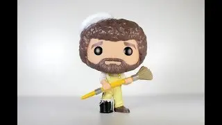BOB ROSS with BRUSH Funko Pop review