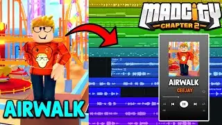 I Made MUSIC For THE AIRWALK EMOTE In Mad City Chapter 2! (ROBLOX)