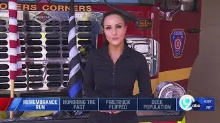 Members of Moyers Corners Fire Dept. honor 9/11 victims
