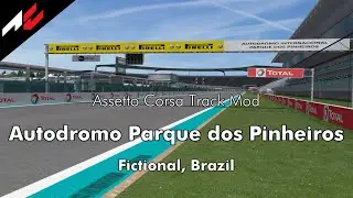 Autódromo Parque dos Pinheiros【Assetto Corsa Track Mod】