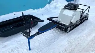 Развалился модуль толкач/ FISHRIDE/ Ремонт/ мотобуксировщик