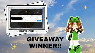 ROYALE HIGH 100K GIVEAWAY WINNER!! ROBLOX ROYALE HIGH