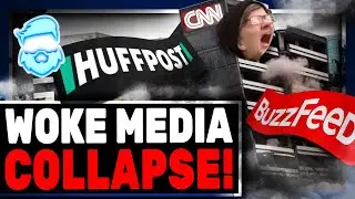 Woke Media COLLAPSES Massive Layoffs At Buzzfeed, Huffpost & More! Get Woke Go Broke (Literally)