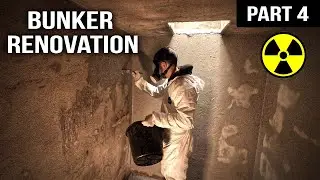 WW2 Bunker Renovation: Sealing the Inside (PART 4)