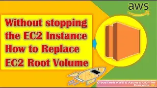 Without stopping the EC2 Instance How to Replace EC2 Root Volume