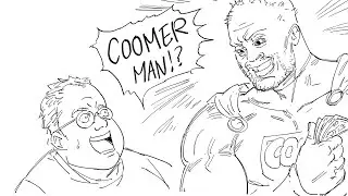 18 Inch Coomer Man | comic by baalbuddy