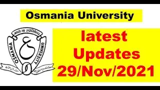 OU ALL LATEST UPDATES || 29/Nov/2021 || OU UPDATES.COM