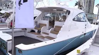 2022 Viking 54 Sport Coupe Sport Yacht - Walkaround Tour