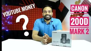 Unboxing Canon 200d Mark ii / First Impression /2021 Box Content 😎