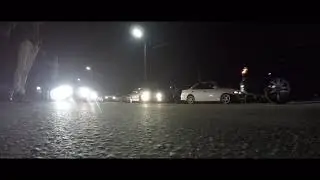 Иркутск ночью