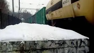 Приветливый ВЛ80к - 097 со сборным составом