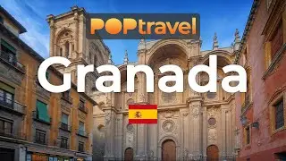 Walking in GRANADA / Spain 🇪🇸 - Evening Tour in the City Centre - 4K 60fps (UHD)