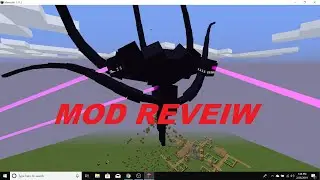 Minecraft WITHER STORM??? Mod reveiw?