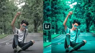 Lightroom Photo Editing Tutorial | Lightroom Moody Blue Effect Photo Editing | preset download free