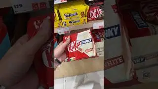 БЕЛЫЙ КИТ КАТ В РОССИИ😍😱 ОБЗОР ВКУСНЯШЕК😰😪 #обзор #видеоshorts #еда #покупки