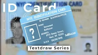 [FREE] ID CARD TEXTDRAW (SPEED) + link download