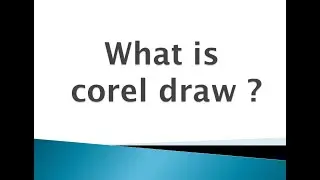 what is corel draw | corel draw full notes | corel draw graphics suit notes  