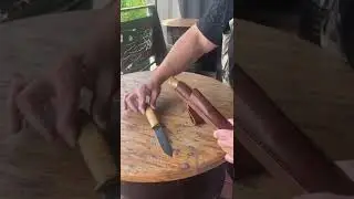 Спарка из двух рабочих ножей. #shorts #ножи