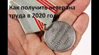 Как получить ветерана труда в 2020 году. Как получить звание ветеран труда в 2020 году