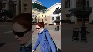 Приехали на поезде в Сибирь. ЖД  вокзал Красноярск