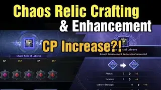 Black Desert Mobile Chaos Relic Crafting & Enhancing - CP It Gives?!