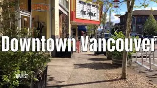 Downtown Vancouver, WA | 4K 60ᶠᵖˢ | Virtual Walking Tour | City