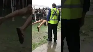 When security asks you leave the Rave but you can't ⛔️ #psytrance #musicfestival #rave
