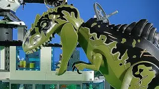LEGO JURASSIC WORLD DOMINION - GIGANTOSAURUS V'S THERIZINOSAURUS + JURASSIC COMPILATION