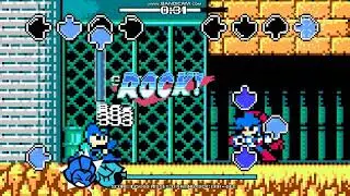 Steel N Fire Song In Mega Man: Funkin Heroes FNF Mod