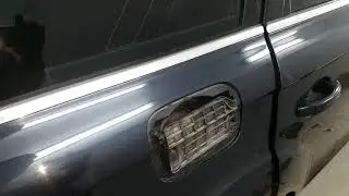 Как снять лючок бензобака Ауди Q7